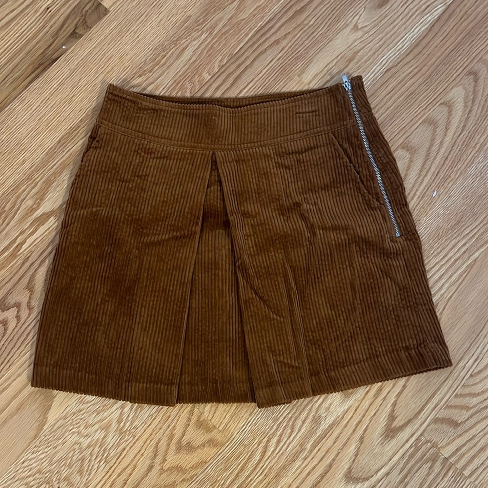 Corduroy Mini skirt